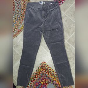 Old Navy Gray Skinny Jeans Velvet Women's